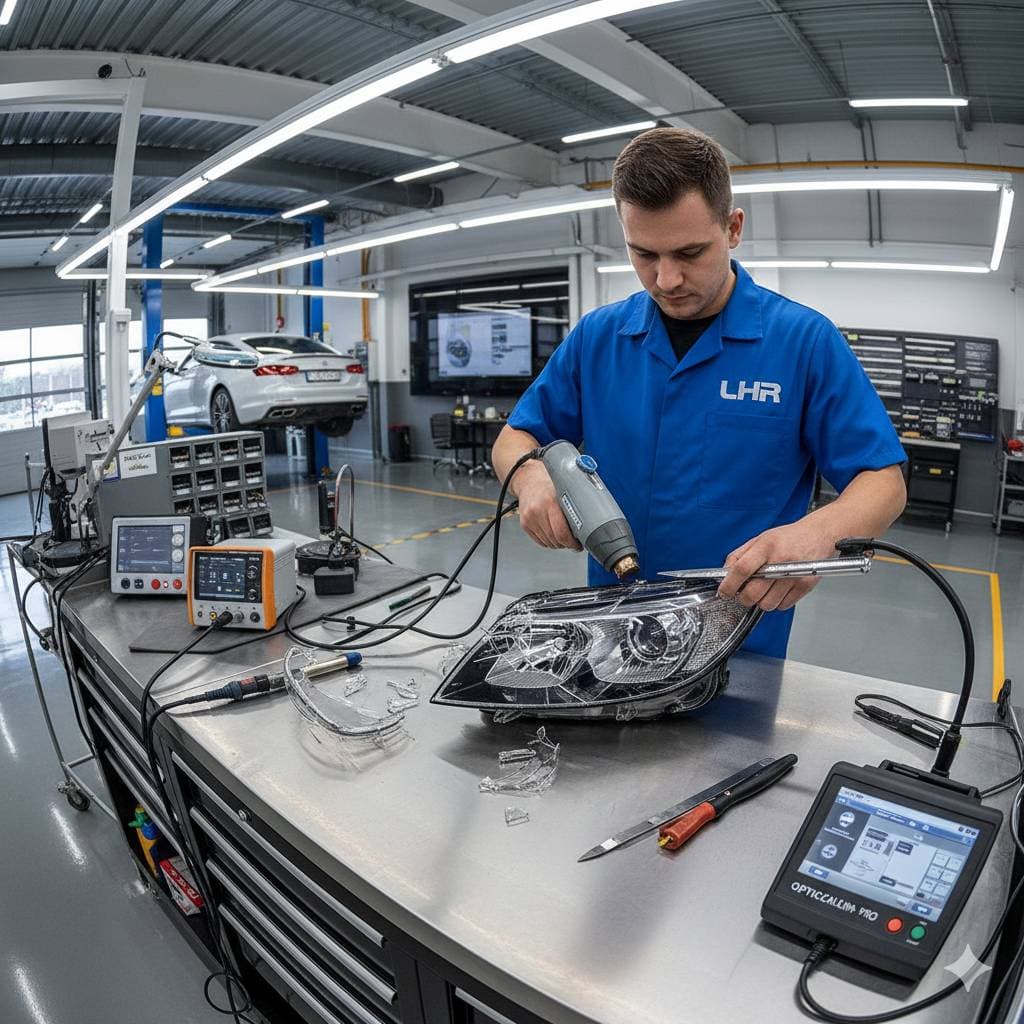 London Headlight Repair Process